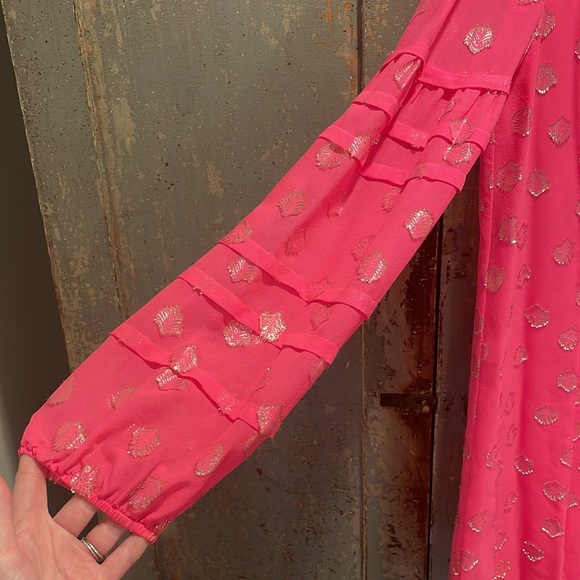 Pink and gold Lilly dress - Picture 2 of 6